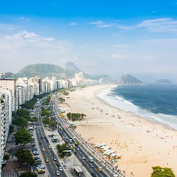 Am beliebtesten sind die Apartments an der Copacabana in Rio